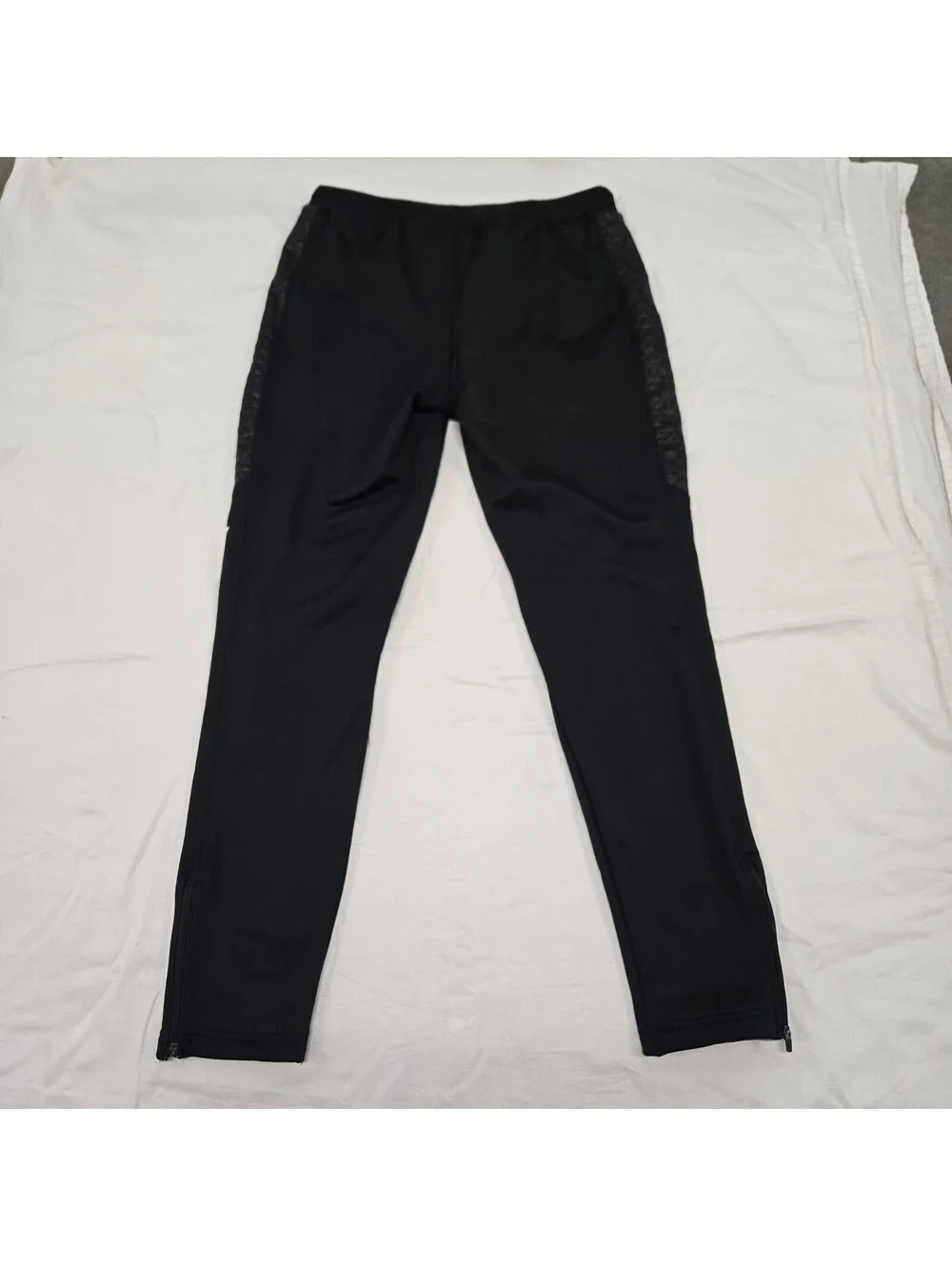 NWT Sz MEDIUM Men's Adidas 3SSB Logo Pants 2023 Adjustable Black Joggers HR5142